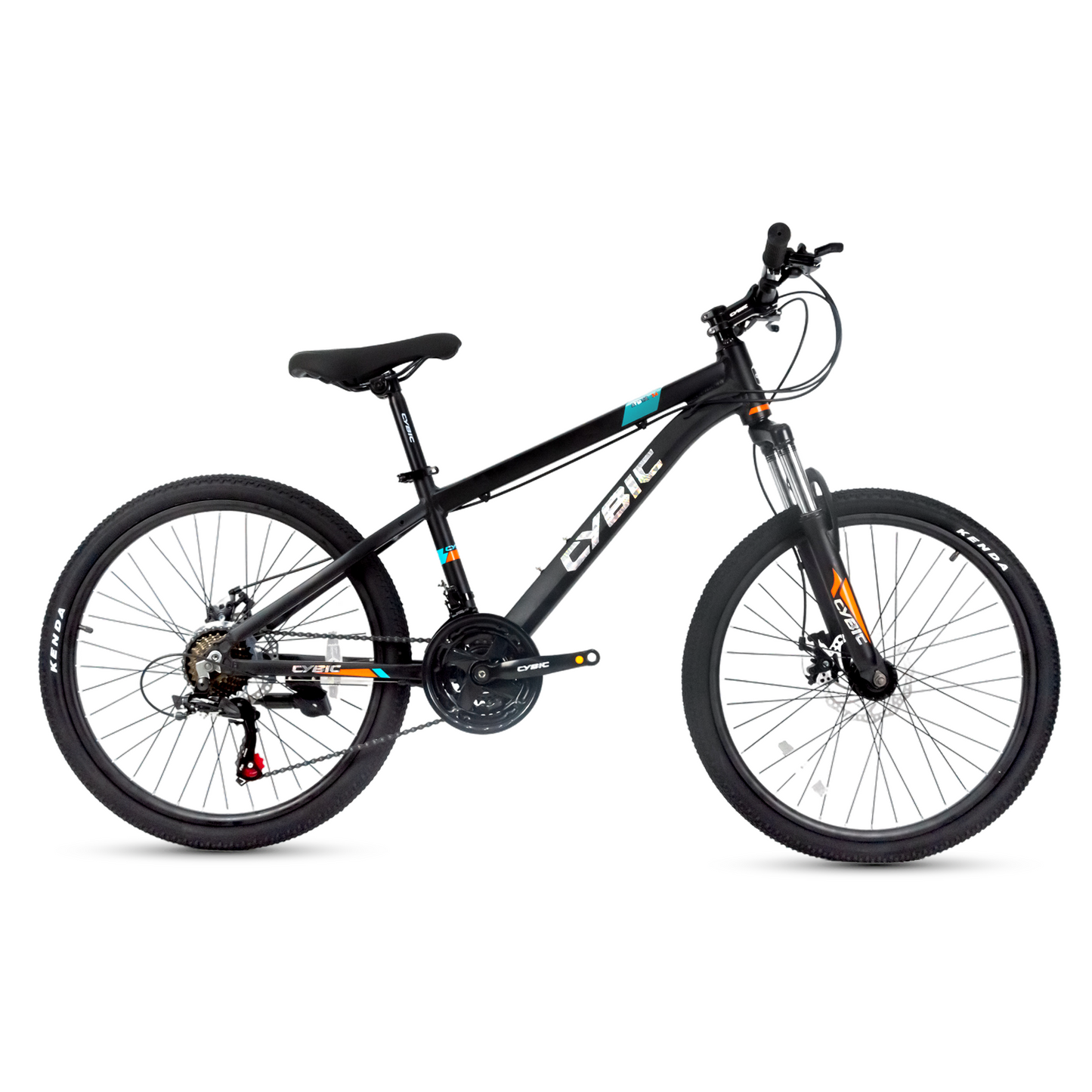 24 inch Mountain Bike for Teens, Aluminum Frame, Suspension Fork, Disc Brake, 24 inch Bicycle, Multiple Colors for Youth